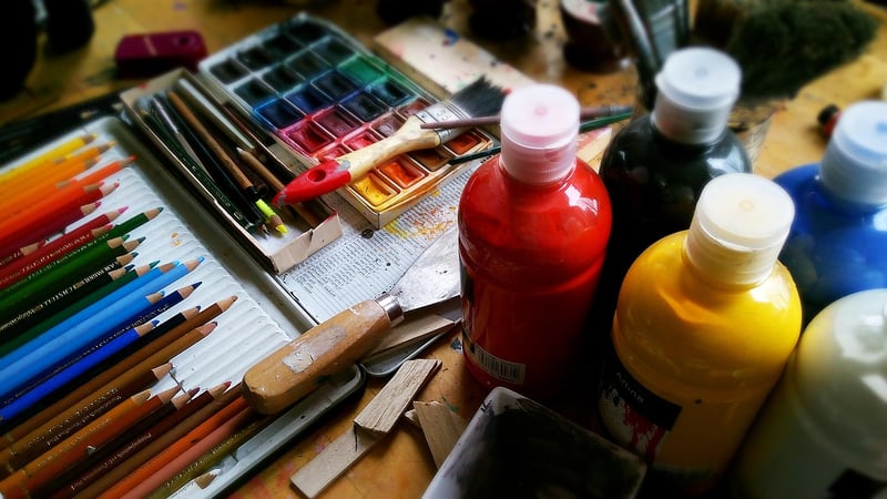 Crafting with recycled materials